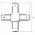 Коннектор X-образный Lightstar Barra 502149 1 - Ваш магазин
