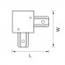 Коннектор L-образный Lightstar Barra 501127 2 - Ваш магазин