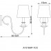 Бра Arte Lamp Molly A1316AP-1CC 4 - Ваш магазин