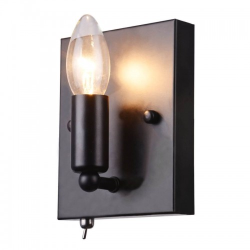 Бра Arte Lamp Bastiglia A8811AP-1BK - купить в нашем магазине