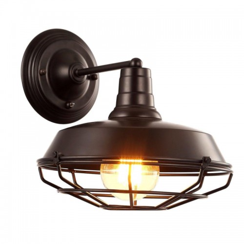 Бра Arte Lamp Ferrico A9183AP-1BK - купить в нашем магазине