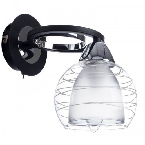 Бра Arte Lamp Ginevra A1604AP-1BK - купить в нашем магазине