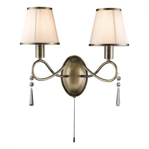 Бра Arte Lamp Logico A1035AP-2AB - купить в нашем магазине