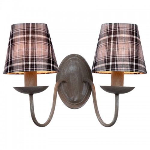 Бра Arte Lamp Scotch A3090AP-2GY - купить в нашем магазине