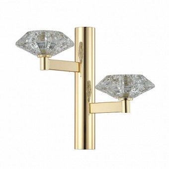 Бра Crystal Lux Rebeca AP2 Gold