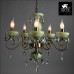 Подвесная люстра Arte Lamp Onyx Green A9592LM-5AB 3 - Ваш магазин