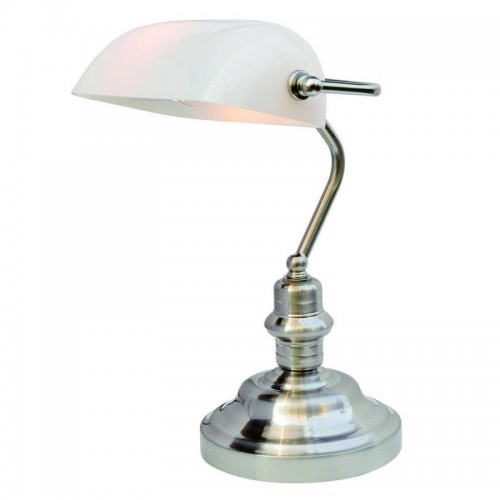 Настольная лампа Arte Lamp Banker A2491LT-1SS - купить в нашем магазине