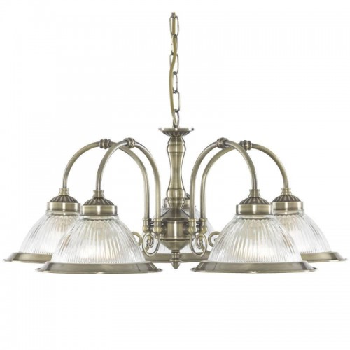 Подвесная люстра Arte Lamp American Diner A9366LM-5AB - купить в нашем магазине