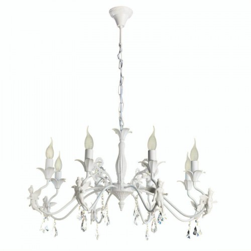 Подвесная люстра Arte Lamp Angelina A5349LM-8WH - купить в нашем магазине