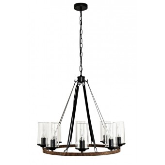 Подвесная люстра Arte Lamp Dalim A7014SP-8BK