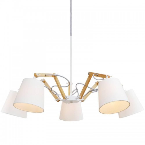 Подвесная люстра Arte Lamp Pinocchio A5700LM-5WH - купить в нашем магазине