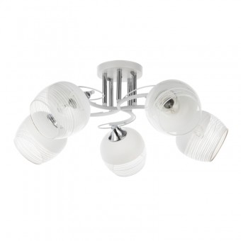 Потолочная люстра Arte Lamp Atria A4121PL-5WH