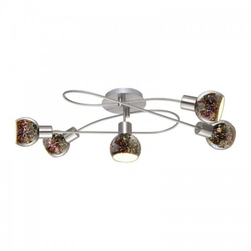 Потолочная люстра Arte Lamp Illusione A6125PL-5SS - купить в нашем магазине