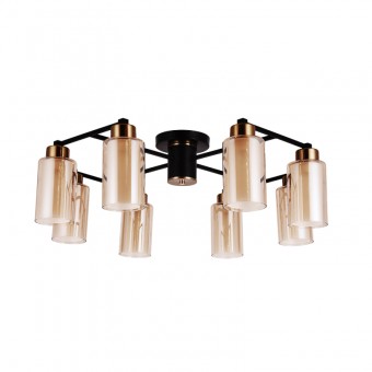 Потолочная люстра Arte Lamp Leo A7027PL-8BK