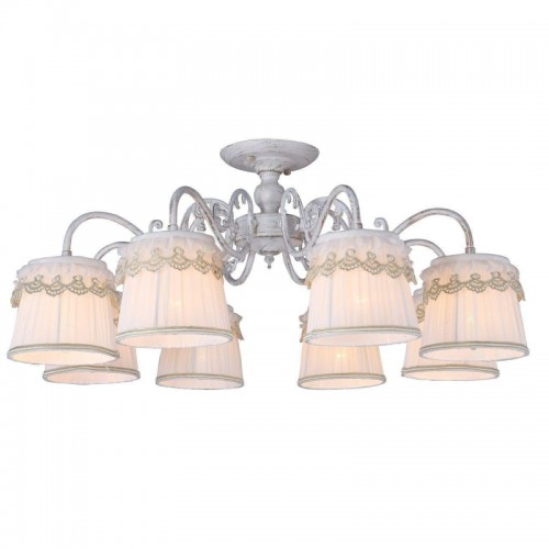 Потолочная люстра Arte Lamp Merletto A5709PL-8WG - купить в нашем магазине