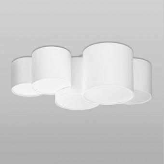 Потолочная люстра TK Lighting 3443 Mona White