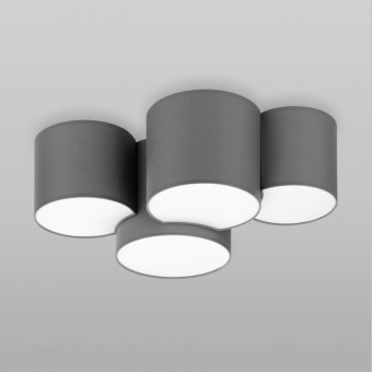 Потолочная люстра TK Lighting 4393 Mona Gray