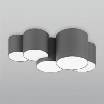 Потолочная люстра TK Lighting 4394 Mona Gray