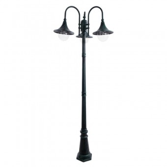 Садово-парковый светильник Arte Lamp Malaga A1086PA-3BG