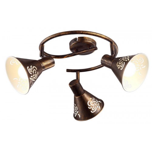 Спот Arte Lamp Cono A5218PL-3BR - купить в нашем магазине