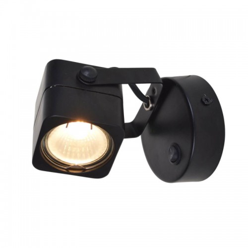 Спот Arte Lamp Lente A1314AP-1BK - купить в нашем магазине