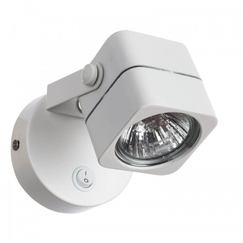 Спот Arte Lamp Lente A1314AP-1WH - купить в нашем магазине