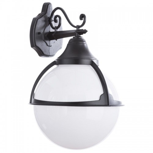 Уличный настенный светильник Arte Lamp Monaco A1492AL-1BK - купить в нашем магазине