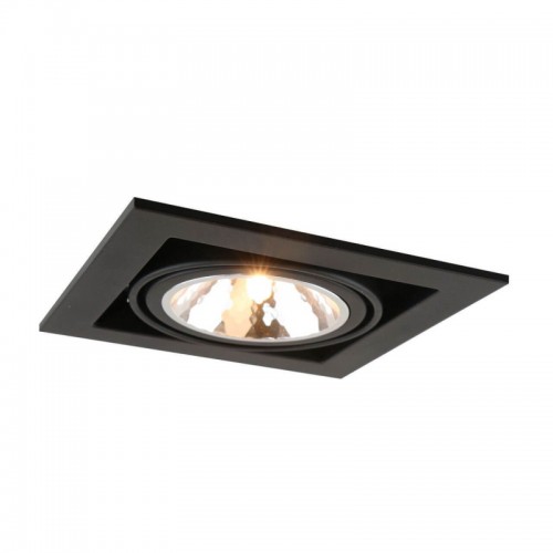 Встраиваемый светильник Arte Lamp Cardani Semplice A5949PL-1BK - купить в нашем магазине