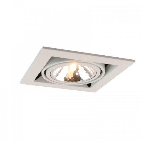 Встраиваемый светильник Arte Lamp Cardani Semplice A5949PL-1WH - купить в нашем магазине